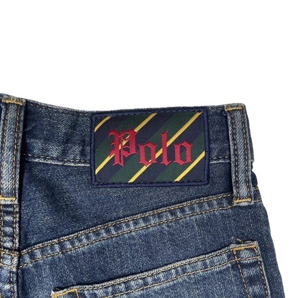 NEW! Polo Ralph Lauren Tynan Sullivan Slim Graffiti Patch Jeans BOYS 8 - Picture 14 of 14